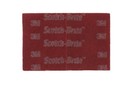 3m 7447 7447b Scotch-brite Maroon Hand Pads 6 In X 9 In  40 pads  2 Boxes