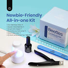 Beetles Gel Nail Kit  240pcs Short Almond Nail Tips  5 In 1 Gel  Innovative Lamp