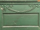36 x82  Antique Vintage Old Victorian Carved Wood Wooden Entry Door Window Glass