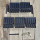 Vtg Original 80s Bond Knitting Machine Needle Bed Sections W needles Lot Of 5