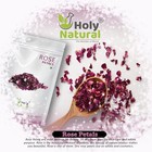 Natural Dry Rose Petals  For Indian Sweets  Crafting And For Glowing Skin 50 G