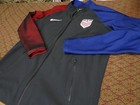 Nike Dri-fit Usa Soccer Team Jacket Men s Size M Usmnt Full Zip Side Pockets