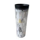 Starbucks 2013 Holiday Tumbler Christmas Trees Minimalist Geometric 16 Oz