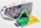 Oakley Eyeshade Tour De France Sunglasses White black Iridium Oo9259-04 Rare