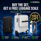 Airwheel Se3s Smart Luggage   Global Drt Backpack   Free Luggage Scale Tsa Usb