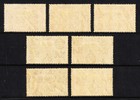 Montserrat     Scott 93a  99a  sg 102  108      Kgvi Pictorial P13     Mh     Scv  51 75