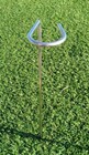Ganz Picnic Beach Outdoor Wine Bottle   Glass Holder Stakes Set Off Ground