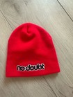 Vintage No Doubt Red Band Y2k 2000   s  Embroidered Star Beanie Hat Adult Rare