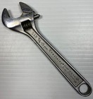 Vintage Crescent Tool Company 6  Adjustable Wrench Crestoloy 3 4  Cap  Usa Tool