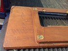 Vintage 1936 Sewing Treadle Sewing Machine Wood Top Dated 12 1936