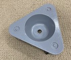 Bond 2127 Cast Iron Triangular Cup Dolly Hard Rubber Wheels 375 Lb Capacity