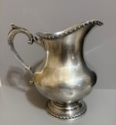 Vintage Reed And Barton 7025 Old London Silver Plated Water Pitcher