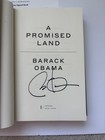 President Barack Obama Signed A Promised Land Book 1st 1st White House Potus Bas