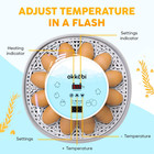 M12 Incubators For Hatching Eggs - Egg Incubator With Automatic Turner And Humid