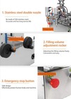 10-5000ml Liquid Paste Filling Machine Pneumatic Piston Filler Bottle Packing