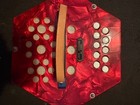 Vintage Concertina Scholer Chu 100 East Germany Original Box