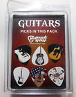 guitars  Guitar Pick Pack  6 Picks  71mm Medium  Clamshell Package  Pics Picks