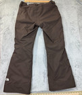 North Face Freedom Ski Pants Women   s L Brown Insulated Snowboarding Y2k