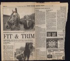 Oct 17  1998   Orange County Register Fit   Trim Article Silver Charm Racehorse