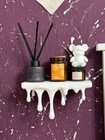 Melting Wall Shelf Dripping Modern Shelf Home Decor Wall Floating  choose Color 