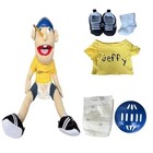 23  Sml Jeffy Hand Puppet Plush Toy Stuffed Animal Doll Kids Birthday Gift