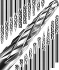 20 Pcs Carbide Burr Set 1 8  Shank Compatible With Dremel Bits Rotary Tools Atta