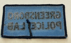 Vintage Greensboro North Carolina Police Lab 3  Patch Unused