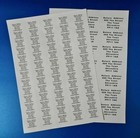 650 Return Address Labels Personalised A4 Self Adhesive Custom Printed Uk