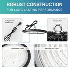 10pcs Ufo Led High Bay Light 400w Commercial Industrial Warehouse Garage Light