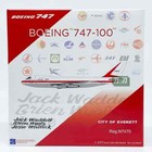 Ng Lite 1 400 Boeing 747-100 N7470  Diecast Aircraft Model- New 