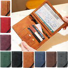 Family Travel Wallet Passport Holder Rfid Blocking Document Organizer Bag Case