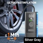 150 Psi Air Compressor Tire Inflator For Car Moto Bike Tires Air Pump With Light
