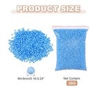 Foam Beads  4-6mm Mini Polystyrene Foam Balls  bright Blue  1 Pack 31g 