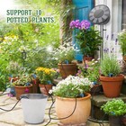50ft Automatic Solar Drip Irrigation System Kit Plant Watering Timer Set Garden