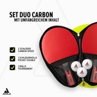 Joola Duo Carbon Ping Pong Paddles Set Of 2 - Professional Table Tennis Paddl   