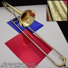 1941 Vintage King H  N  White 2b Liberty Trombone Omg Sn 234285