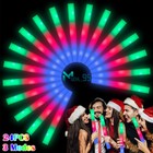 24pcs Light Up 3 Modes 3led Flashing Foam Sticks Wands Rally Flashing Glow Party