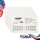 Azdent Dental Orthodontic Brackets Braces Metal Standard Mbt 022 Hooks 345 Usa