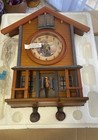 Bradford Exchange John Wayne Cuckoo Clock  First Edition  Never Used New Wob