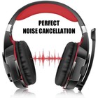For Pc Ps5 Ps4 Xbox One 3 5mm Gaming Headset Mic Led Headphones Stereo Surround