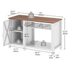 Farmhouse Aquarium Stand For 75 Gallon Tank W  Storage Power Outlets Turtle Tank