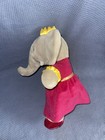 Babar Queen Celeste Stuffed Plush Doll Toy Figure Show Book Girl Vtg Elephant