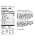 Gold Medal Mega Pop Corn Oil Salt Kit With Coconut Oil For 6 Oz Kettle 36 Count