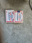 Budweiser King Of Beers Deck Plastic Coated Playing Cards Usa Vintage Euc Set Of
