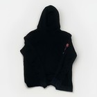 Adidas Pullover Hoodie Black With Colorful Floral Pattern Womens Sz Large 
