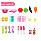 Kids Toddlers Kitchen Cooking Chef Pretend Play Toy Set Gift With Lights Sounds