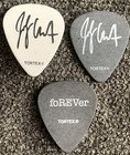 Avenged Sevenfold Guitar Pick Zachy Johnny Rev Lot Of 3 Tour Picks Pic Plectrum