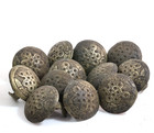 Old Tibetan Himalayan Copper Alloy Sealing Cover Endless Knot Amulet In Original