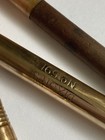 Vintage Fountain Dip Pen   Pencil Combo Gilded Case Dixon   s No 591 Splingert Nib
