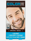 Color For Him Men s 5-minute Brush-in Brown Facial Hair Color Gel   15 Pack 